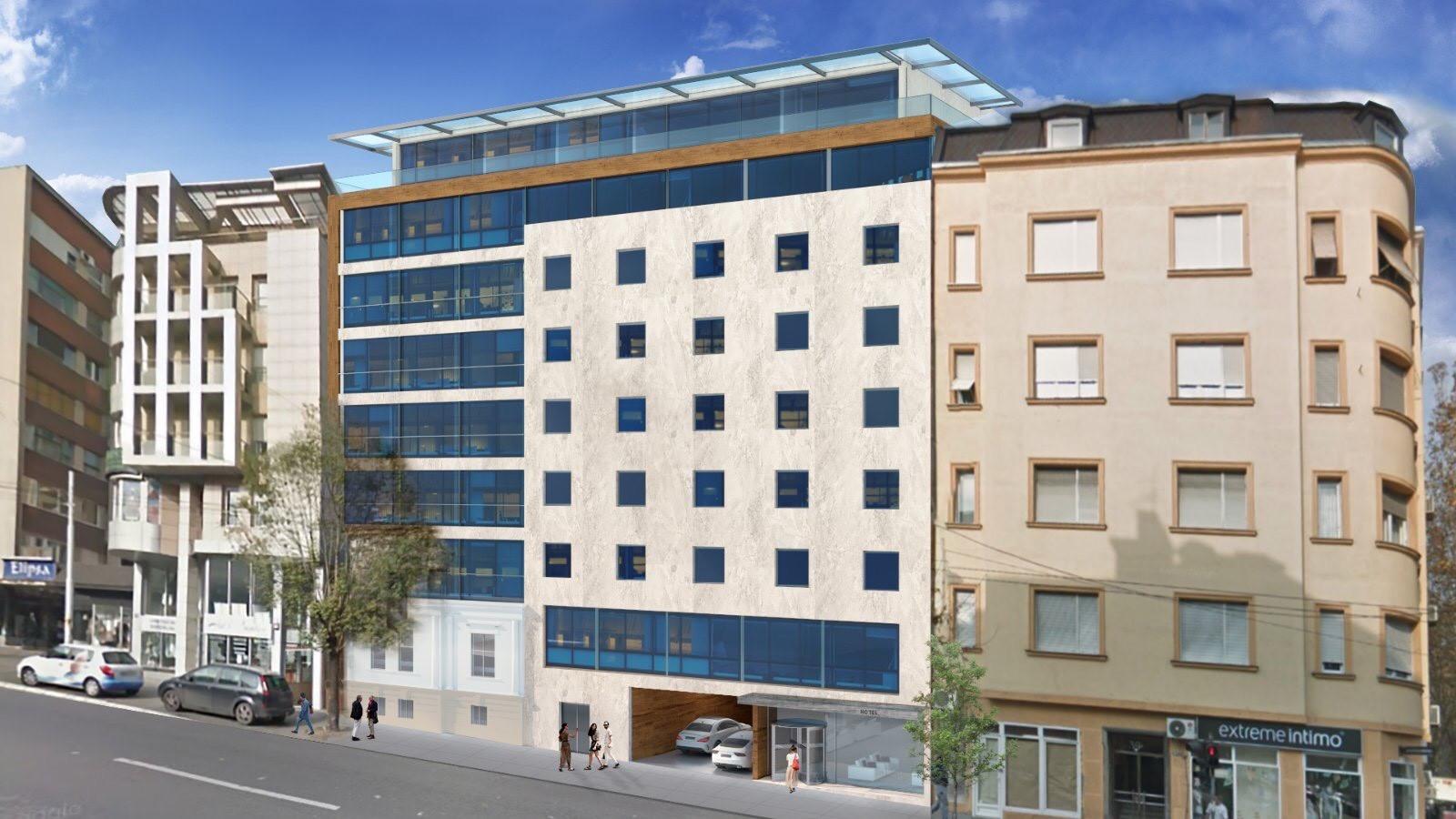 Central Point Hotel Beograd Exteriör bild